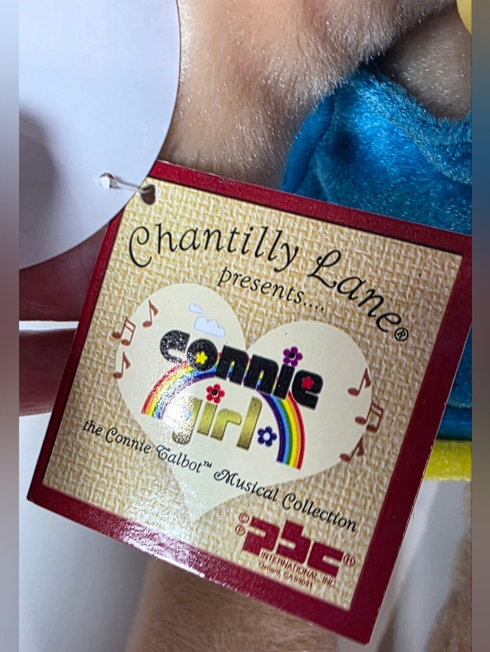 ⭐️ 2008 Chantilly Lane 17" Connie Talbot "Inspire" Bear - Picture 9 of 9